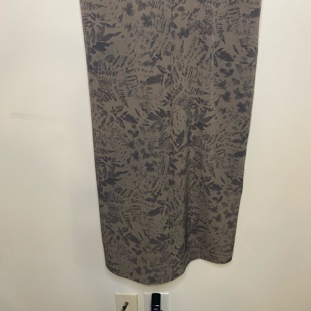 REI Cooperative Womens Active Travel Office Shirt Dress Botanical Print Medium - Picture 11 of 15